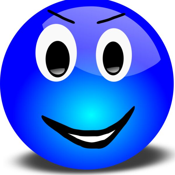 Smiley blue Thumbnail