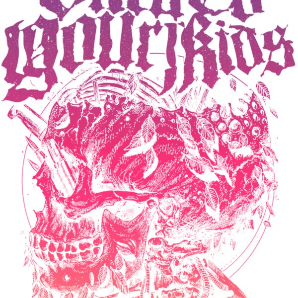 STYK LEAF AND SKULL PINK Thumbnail